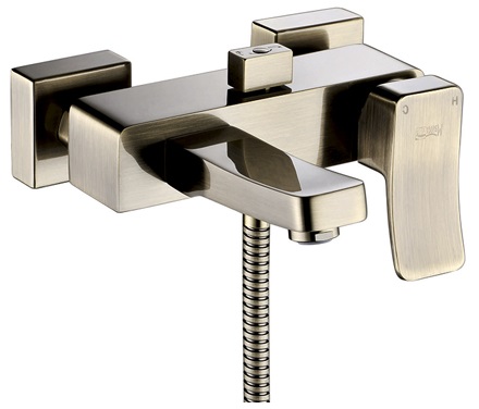 Смеситель WasserKRAFT EXTER 1601 для ванны и душа  Смеситель WasserKRAFT EXTER 1601 для ванны и душа