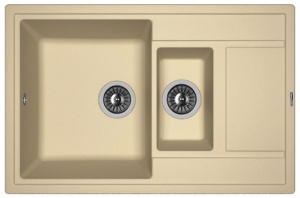 Мойка кухонная керамогранитная Florentina ЛИПСИ 780K 20.250.D0780.306 78*51 см. капучино Мойка кухонная керамогранитная Florentina ЛИПСИ 780K 20.250.D0780.306 78*51 см. капучино