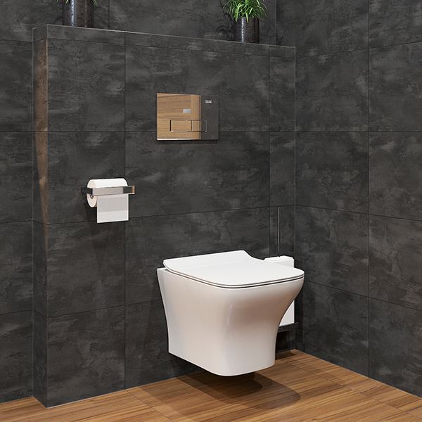 Унитаз навесной Mirsant QUADRO    Унитаз навесной Mirsant QUADRO