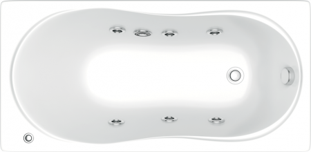 Ванна акриловая BAS ТЕССА ВС 00017 140x70 см. 