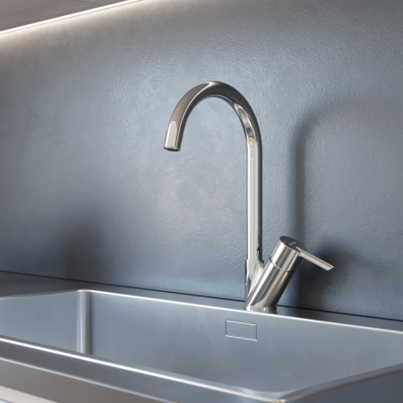 Смеситель IDDIS KITCHEN LINE K11SB0Ji05 для кухонной мойки 