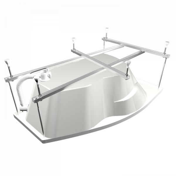 Ванна акриловая Triton БРИЗ  150x95 см. левая 