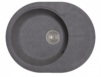 Мойка кухонная из литьевого мрамора Dr. Gans БЕРТА 620 25.040.B0620.411  62*49 см. графит Мойка кухонная из литьевого мрамора Dr. Gans БЕРТА 620 25.040.B0620.411  62*49 см. графит