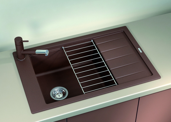 Мойка кухонная керамогранитная Florentina ЛИПСИ 780P 20.275.D0780.201 78*51 см. жасмин