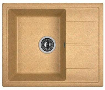 Мойка кухонная из литьевого мрамора Dr. Gans НИКА 580 25.070.B0580.406 58*47 см. терракота