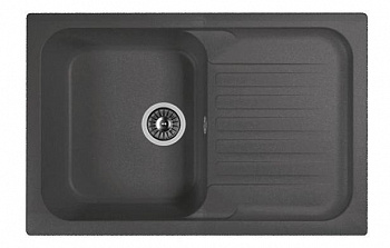 Мойка кухонная из литьевого мрамора Dr. Gans АДЕЛЬ 780 25.090.C0780.411 78*51 см. графит Мойка кухонная из литьевого мрамора Dr. Gans АДЕЛЬ 780 25.090.C0780.411 78*51 см. графит