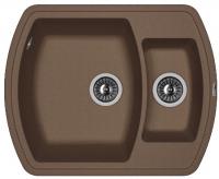 Мойка кухонная керамогранитная Florentina НИРЕ 630K 20.220.D0630.303 63*51 см. мокко
