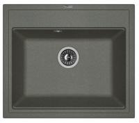 Мойка кухонная керамогранитная Florentina ЛИПСИ 600 20.120.D0600.102 60*51 см. черный