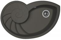 Мойка кухонная керамогранитная Florentina НАУТИЛУС 20.350.E0820.302 82*52 см. антрацит