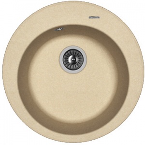 Мойка кухонная керамогранитная Florentina НИКОСИЯ 20.135.B0510.104 51*51 см. бежевый