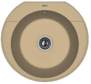Мойка кухонная керамогранитная Florentina ЭЛЬБА 20.145.C0555.306 55,5*51 см. капучино