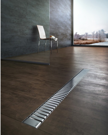 Решетка для душевого канала Alcaplast  LINE-750L   Решетка для душевого канала Alcaplast  LINE-750L