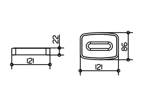 Мыльница навесная Keuco ELEGANCE 11655 019001  