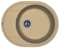 Мойка кухонная керамогранитная Florentina РОДОС 580 20.240.B0580.306 58*47 см. капучино