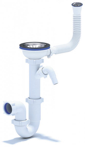 Мойка кухонная керамогранитная Florentina ЛИПСИ 980C 20.180.D0980.102 98*51 см. черный