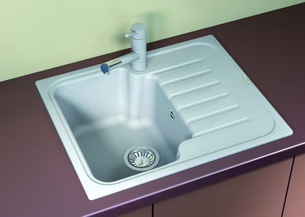 Мойка кухонная керамогранитная Florentina ТАИС 615 20.235.A0615.102 61,5*51 см. черный