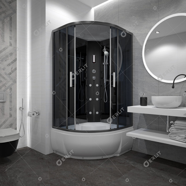 Душевая кабина Erlit  ER5710TP-C24 100x100 см.  Душевая кабина Erlit  ER5710TP-C24 100x100 см.