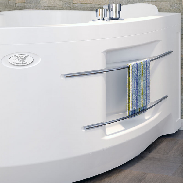 Ванна акриловая Vannesa ИРМА1  169x110 см. левая 