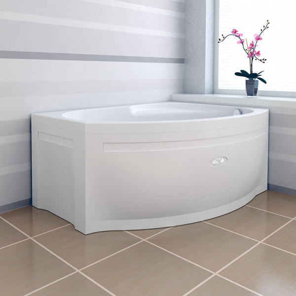 Ванна акриловая Vannesa МОНТИ  150x100 см. правая 