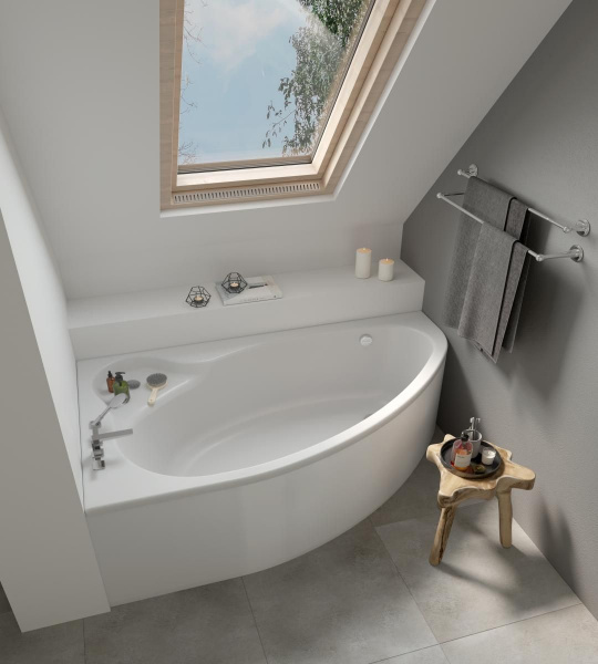 Ванна акриловая Santek ЭДЕРА 1.WH50.1.662 170x110 см. левая 