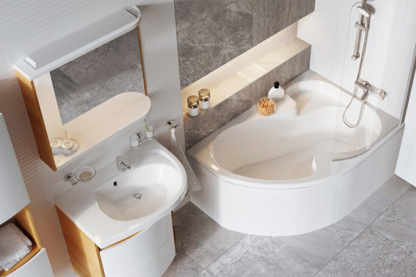 Ванна акриловая Ravak ROSA I CL01000000 160x105 см. правая 