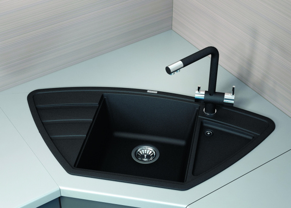 Мойка кухонная керамогранитная Florentina ЛИПСИ 980C 20.180.D0980.303 98*51 см. мокко